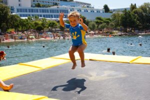 Centre aquatique enfant à l'Aiguillon sur mer